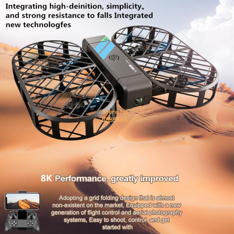 Kamera HD 8K 360 °   Ochrona L – Drone Cinematic recenzja i cena