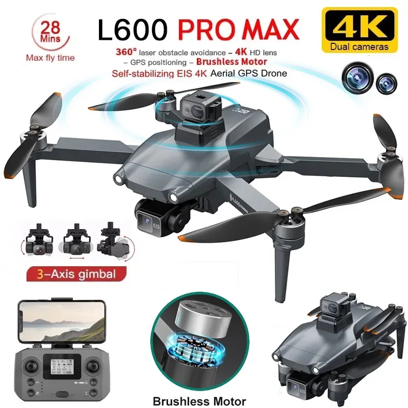 L600 PRO MAX GPS Drone Profesj – Drone Cinematic recenzja i cena