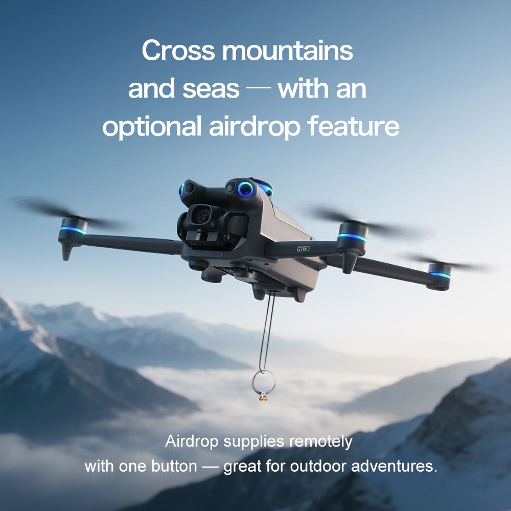 NOWY MINIDRON GT60 Z PODWÓJNYM – Drone Mapping recenzja i cena